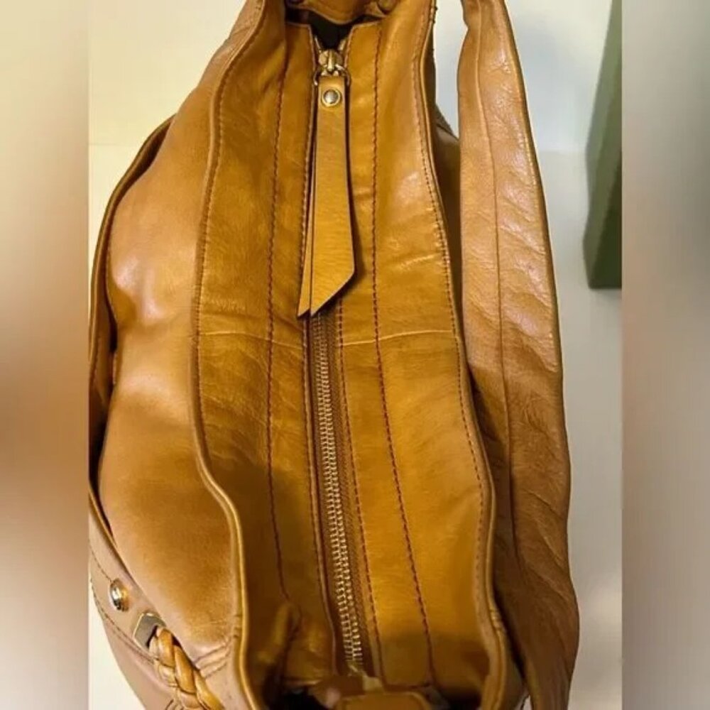 B Makowsky saddle hobo Soft Leather shoulder bag - Picture 10 of 10